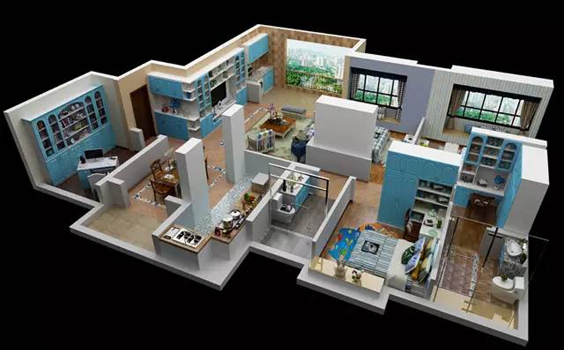 全屋定制家具如何省錢,星空梵高