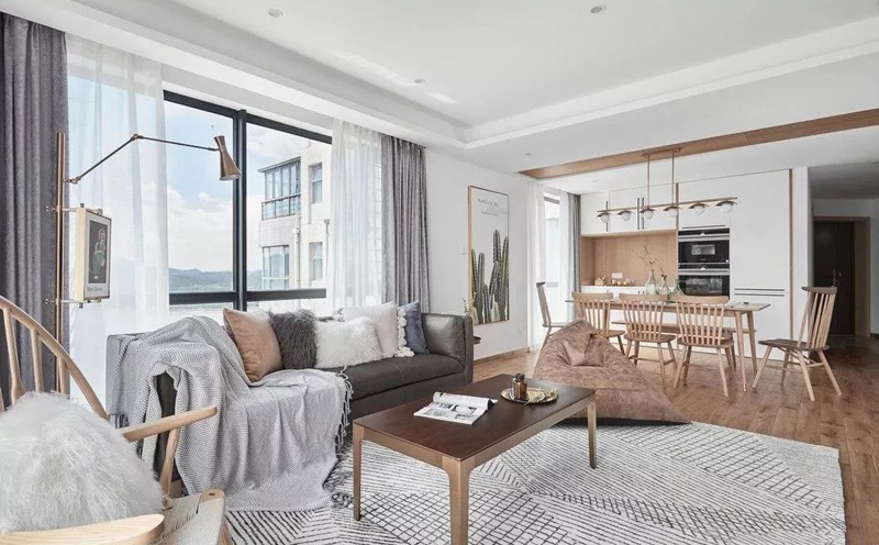 原木風全屋定制家居,星空梵高全屋定制